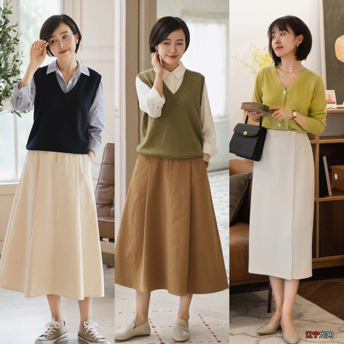会穿半身裙的女人更时髦!学时尚博主这样穿,时髦减龄显气质