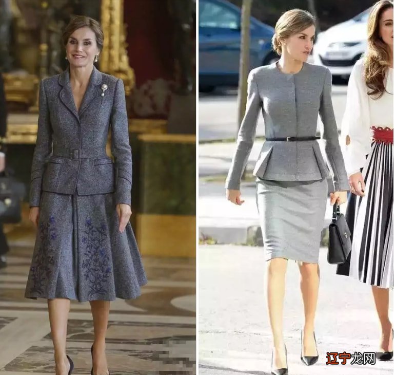 有品位的中年女人，穿裙子都不会高于膝盖，看西班牙王后就知道