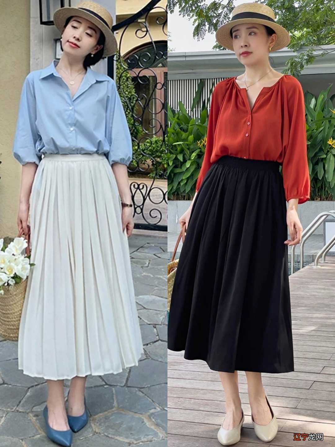 夏季穿“衬衫”,建议你配这3种下装,西装裤、牛仔裤和半身裙