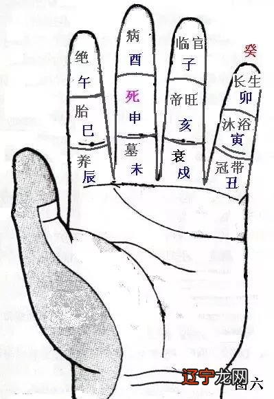 十天干生旺死绝速推掌诀图解及禄刃详解