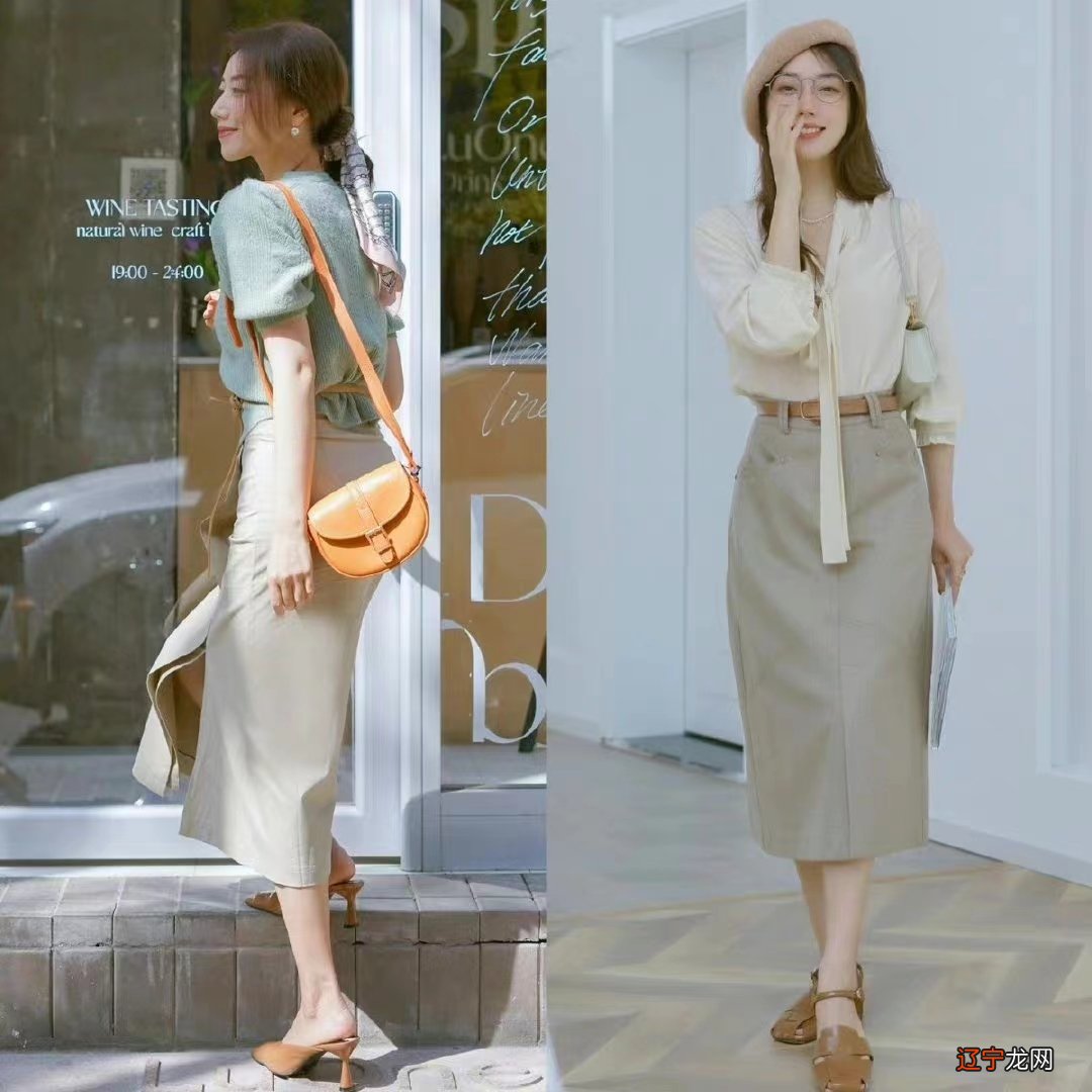 三四十岁的女人，多穿“短上衣＋半身裙”，优雅自信，真有女人味
