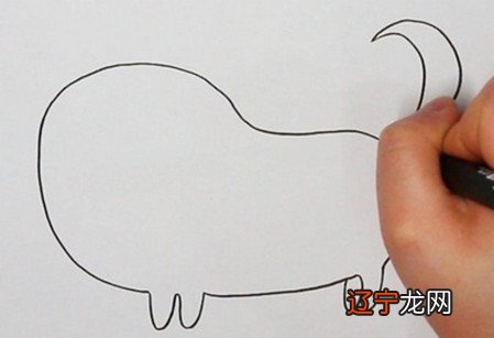 柴犬怎么画简单画法