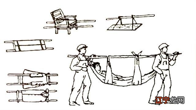 简易担架的制作