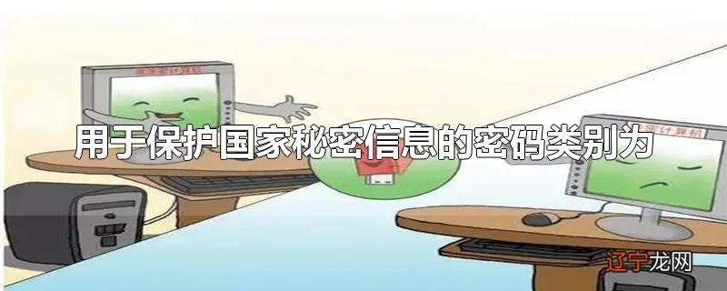 用于保护国家秘密信息的密码类别为