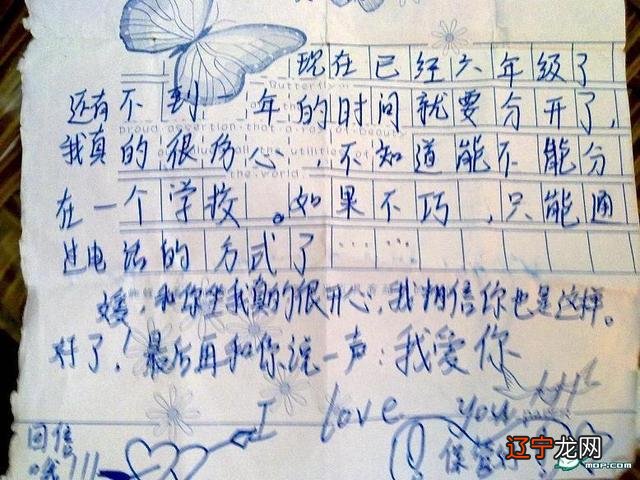 学生写的情书 小学的情书