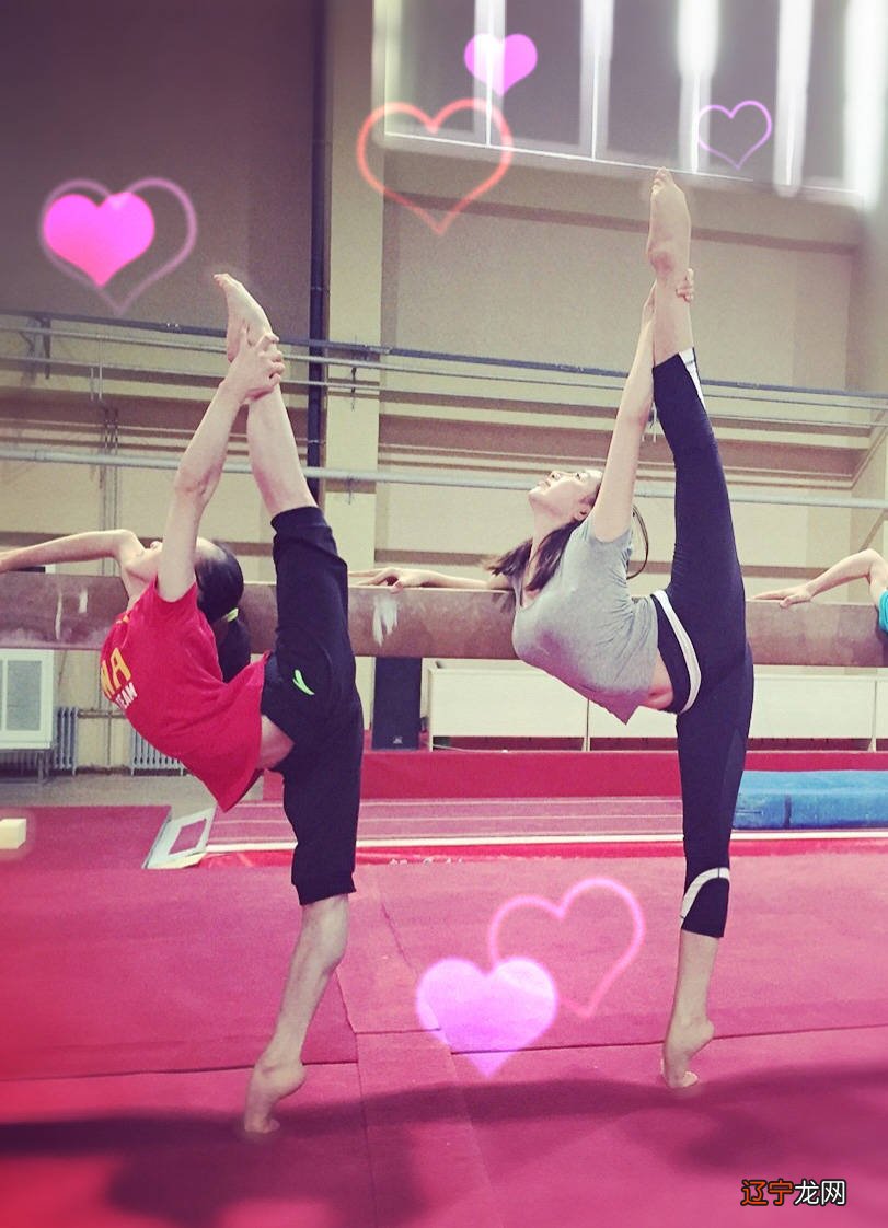 最美一字马 艺术体操名将周捷套图