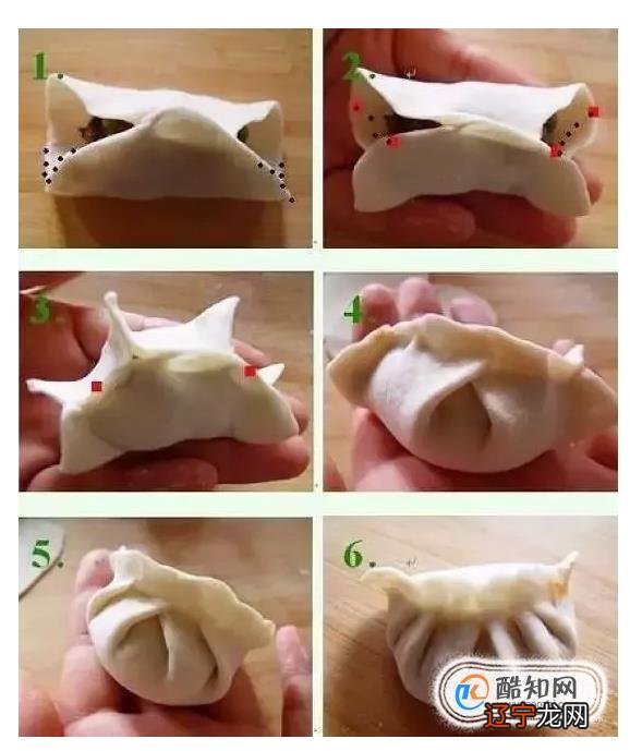 各种饺子的包法