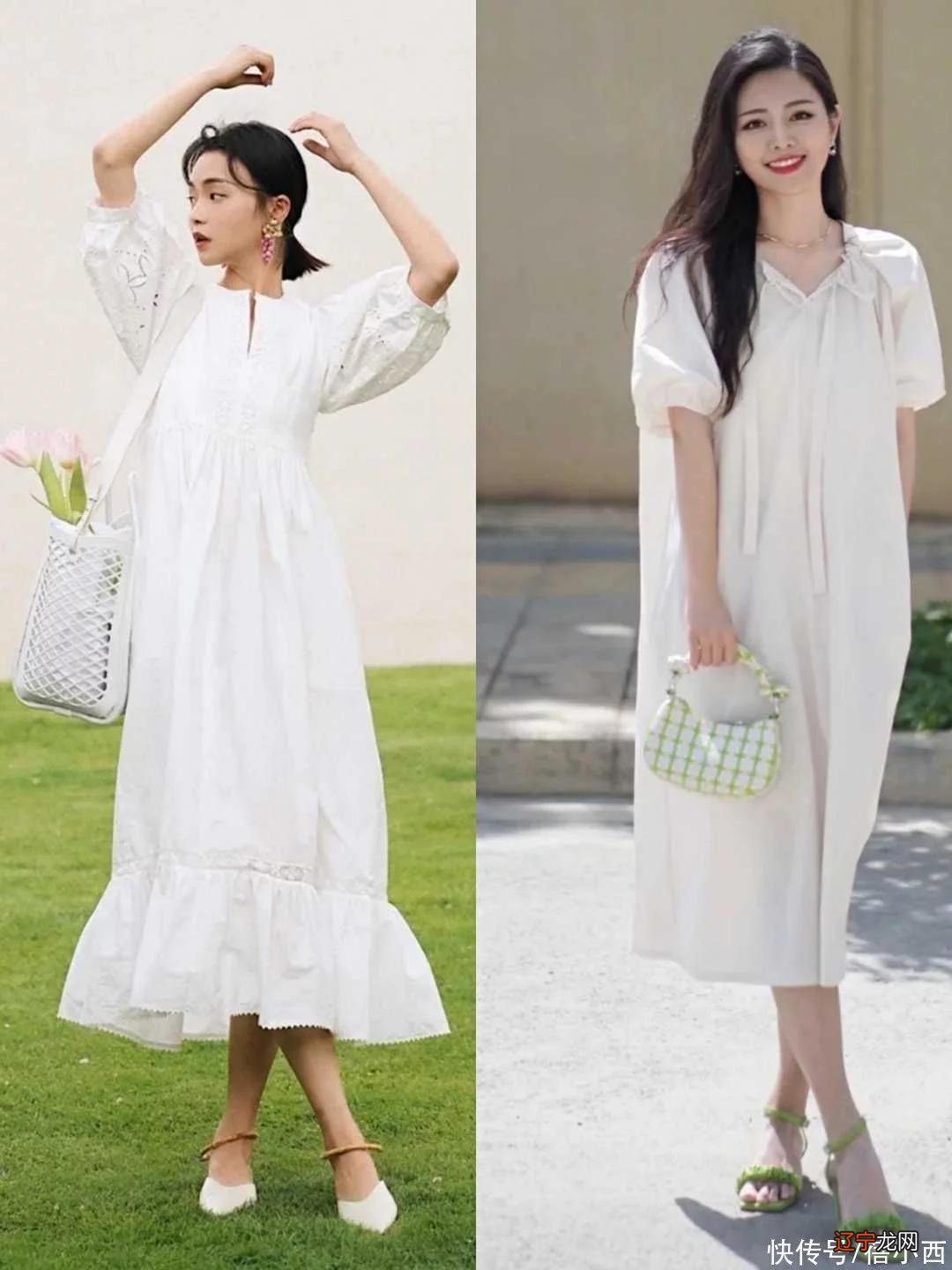 “连衣裙”还是“过膝”更好看，增高显瘦还高级，微胖身材也能穿