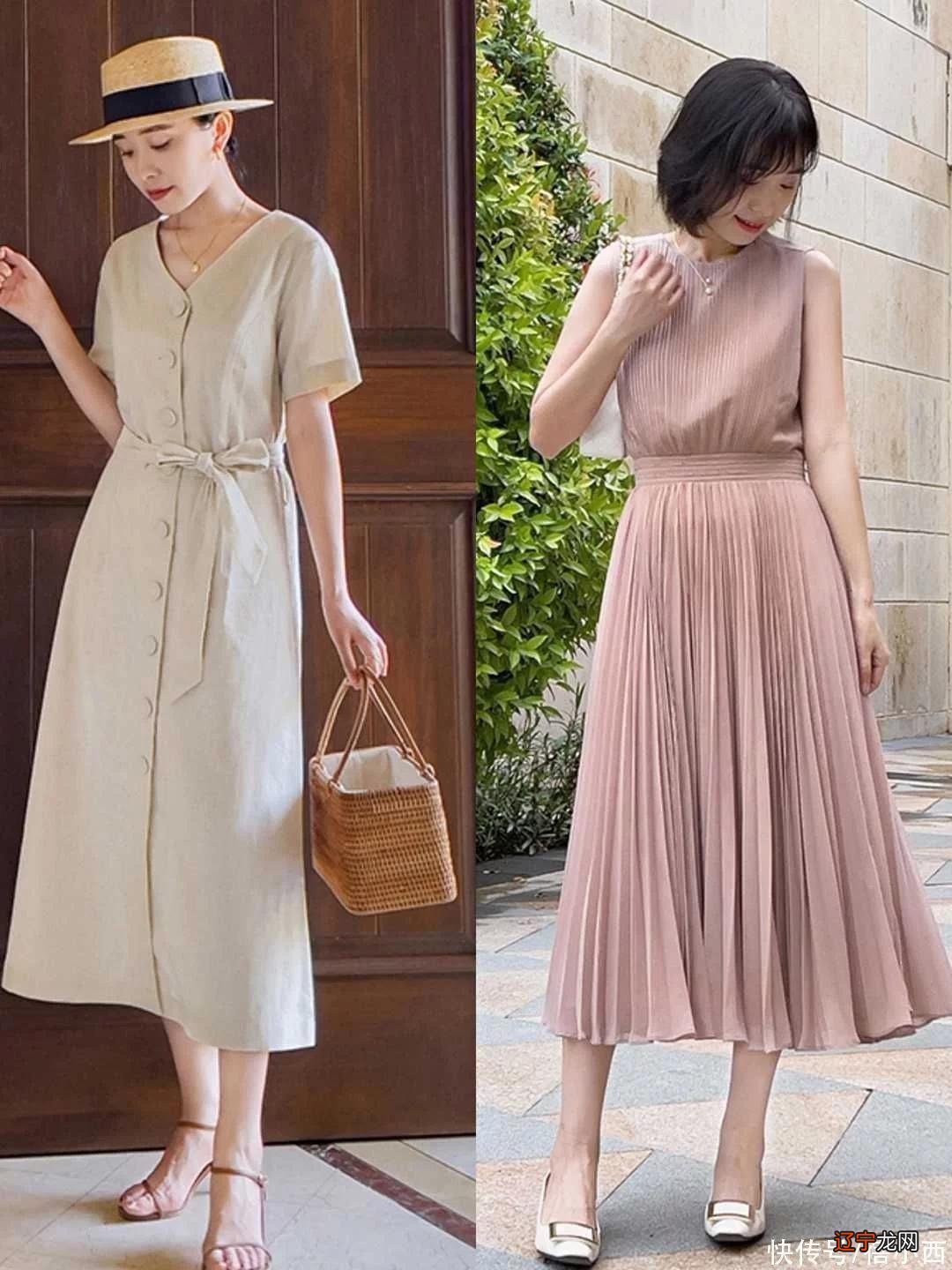 “连衣裙”还是“过膝”更好看,增高显瘦还高级,微胖身材也能穿