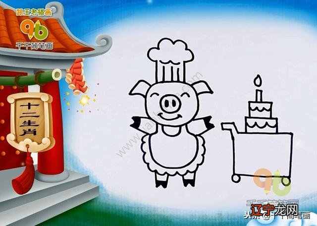 十二生肖顺序图儿童画-十二生肖顺序图