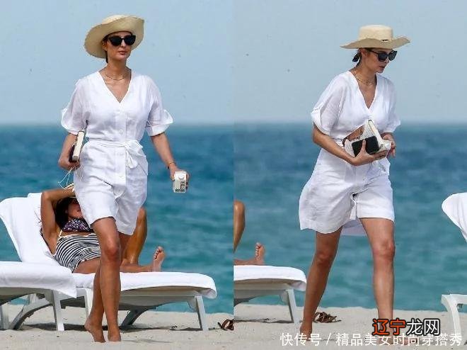 伊万卡穿得挺简单的，但感觉还有名媛千金样子，主要是气质真不错