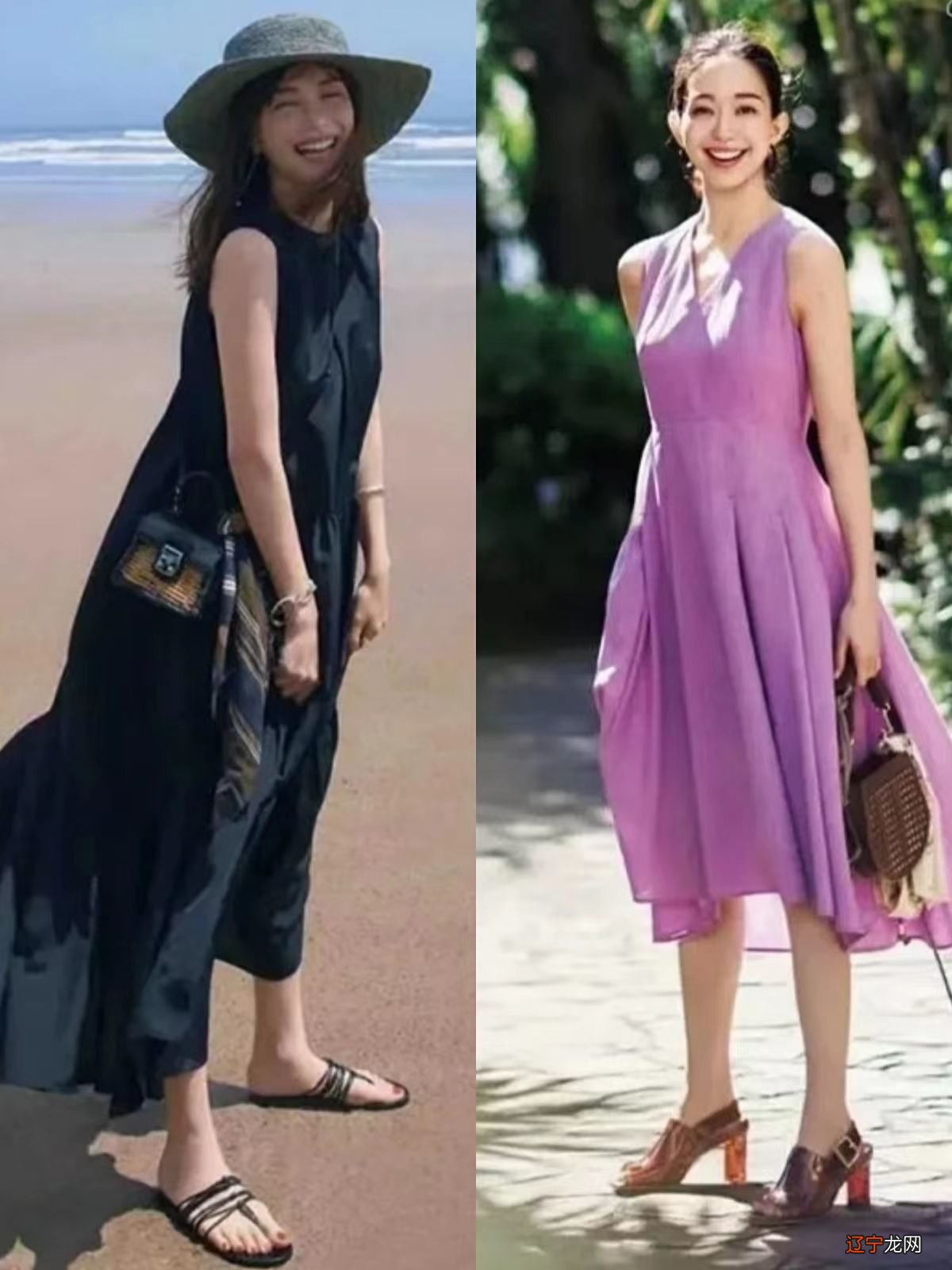 碎花短裙过时了，夏天学学日杂这样穿裙子，优雅时尚又迷人