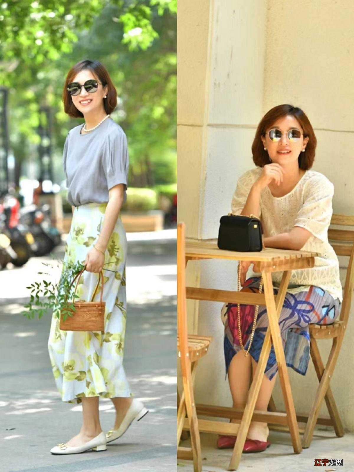 五六十岁的女人夏天如何穿?穿错难看没气质,穿对了知性又优雅