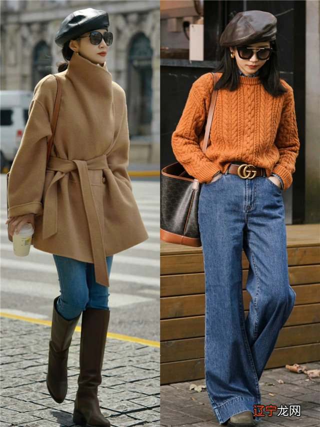 三木只用一个“咖啡色”,就完成一身穿搭,简约到极致才显最高级