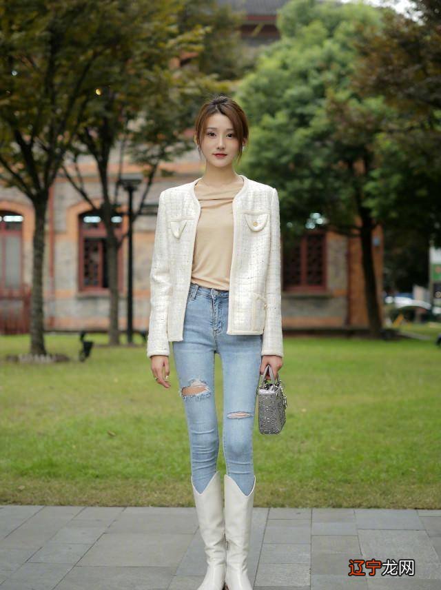 九分裤+五分裤+五分靴，下装这样选更显瘦