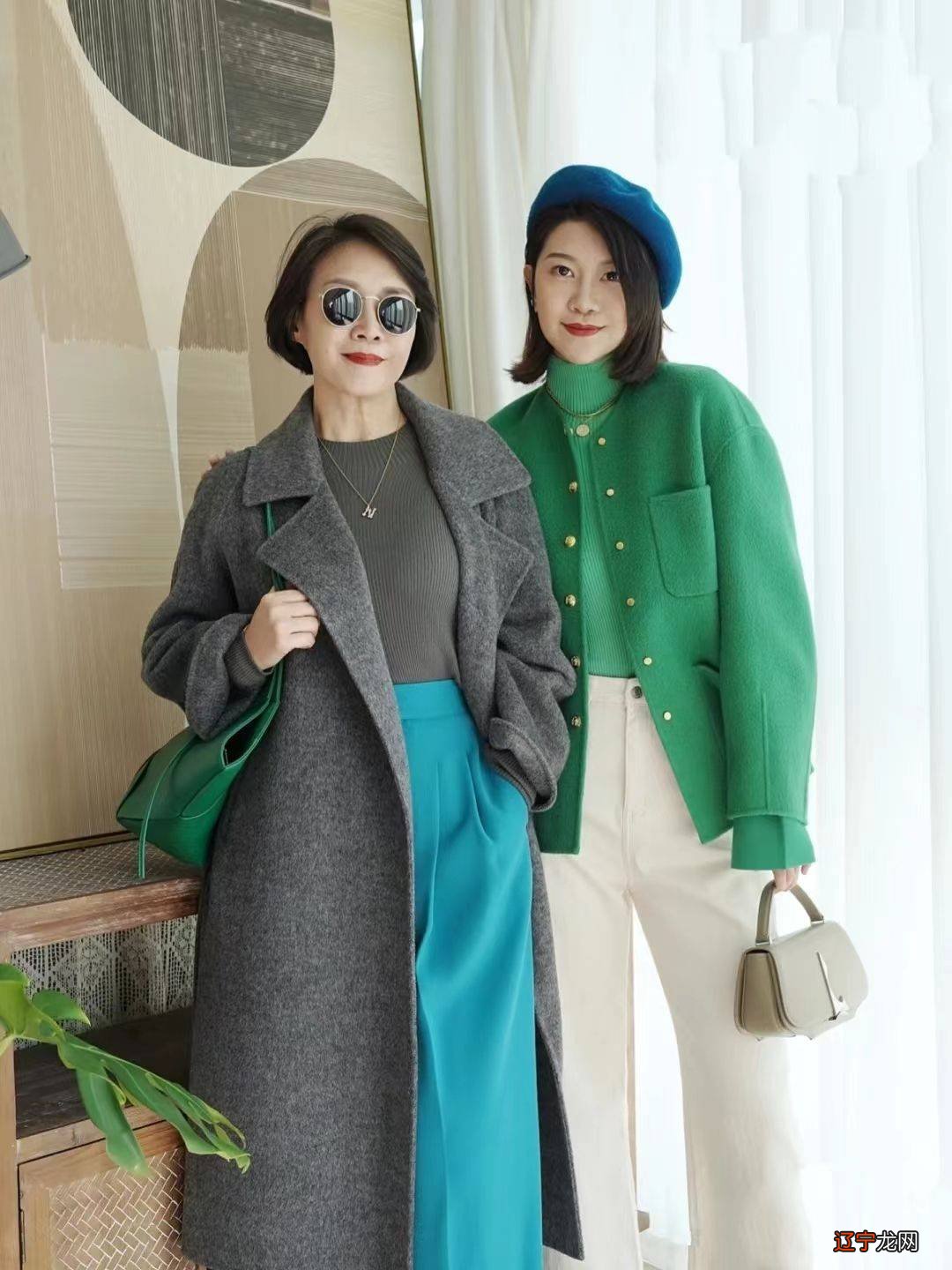 50岁以上的中年妈妈如何搭配大衣