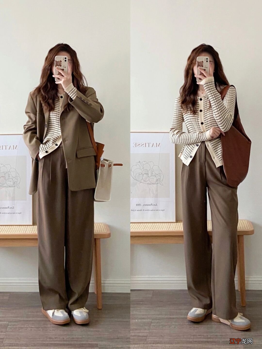 秋天的时尚感怎能少了奶茶色？跟着博主学搭配，每一套都温柔软萌