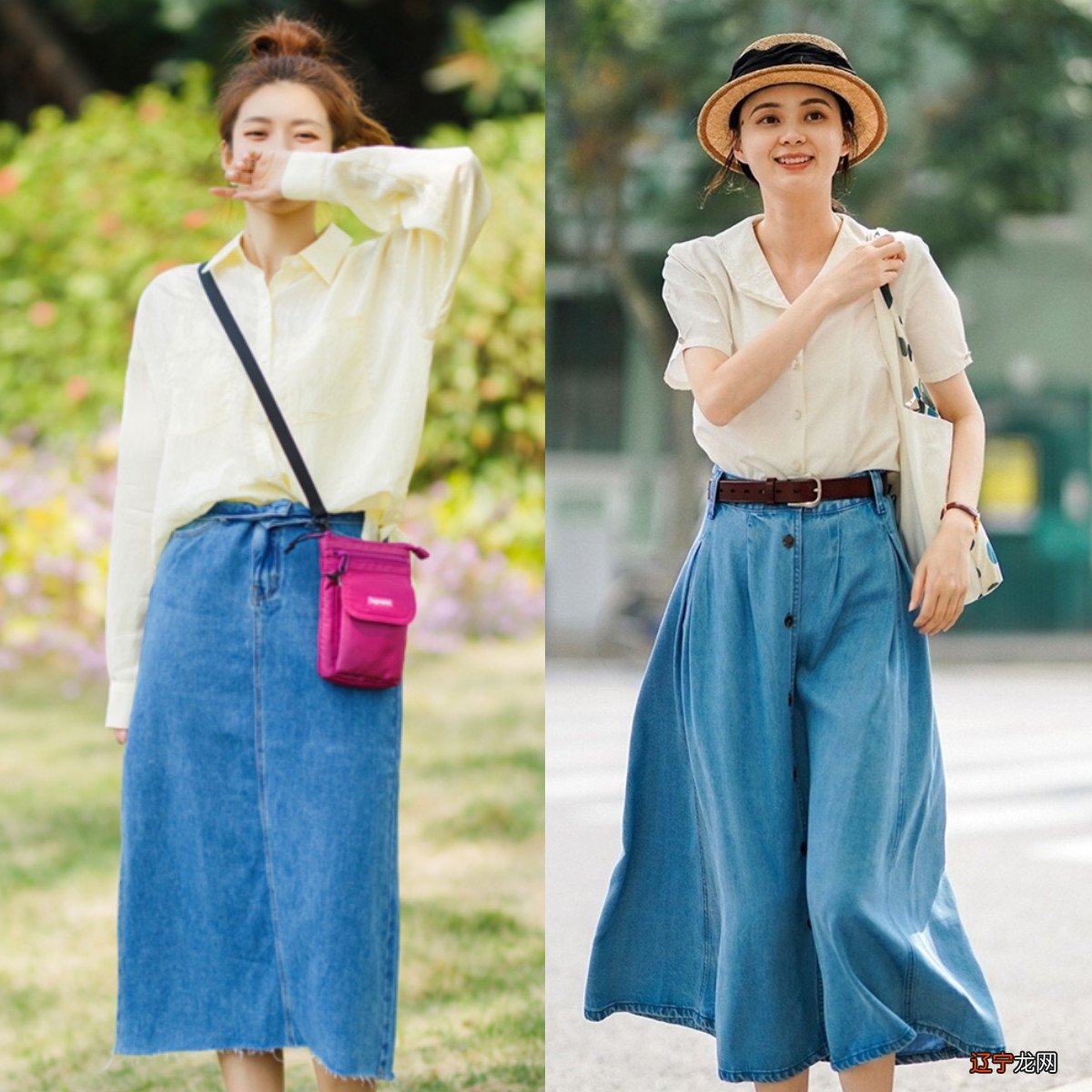 衬衣＋半身裙＝今春王炸cp，优雅、时髦又显气质，值得借鉴