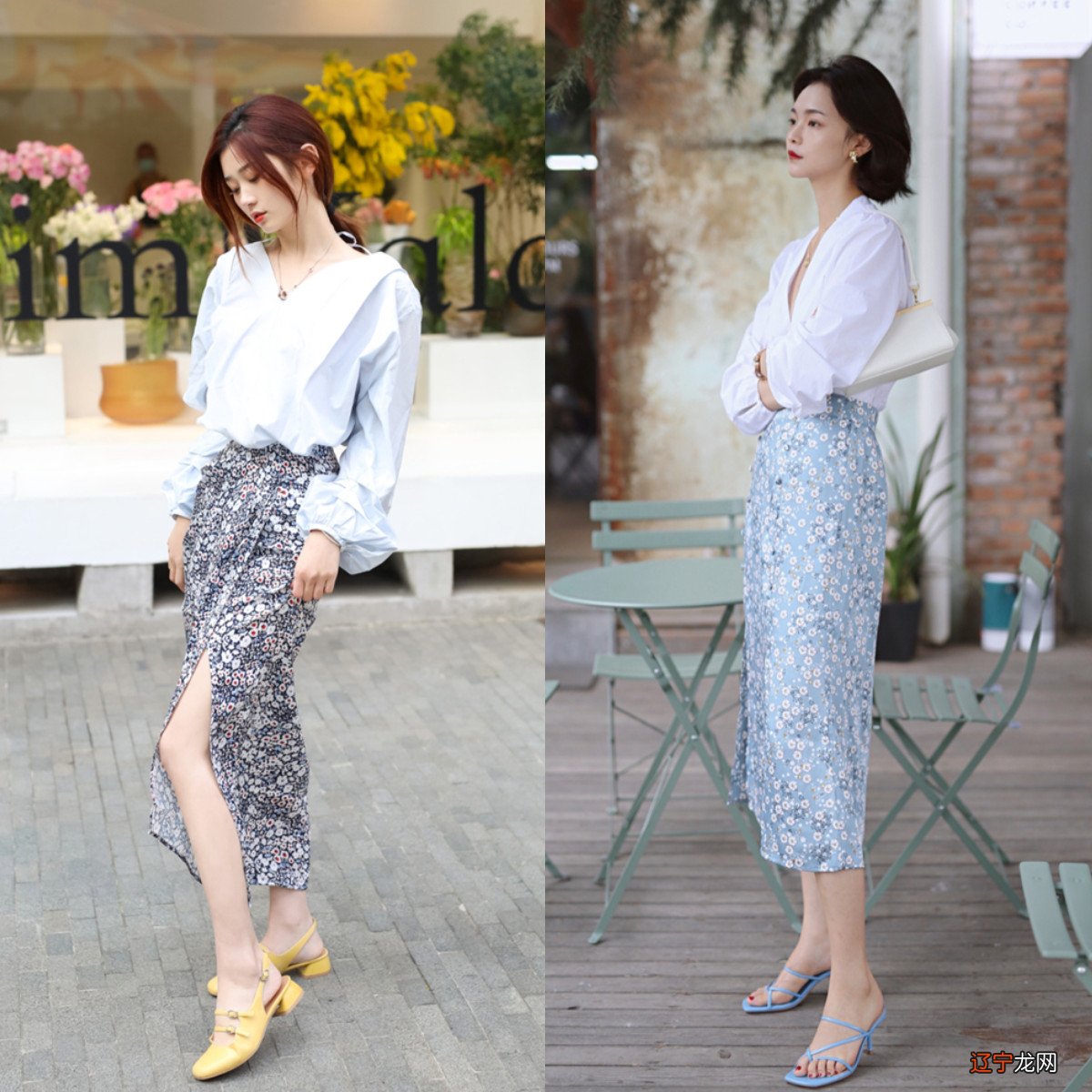衬衣＋半身裙＝今春王炸cp，优雅、时髦又显气质，值得借鉴