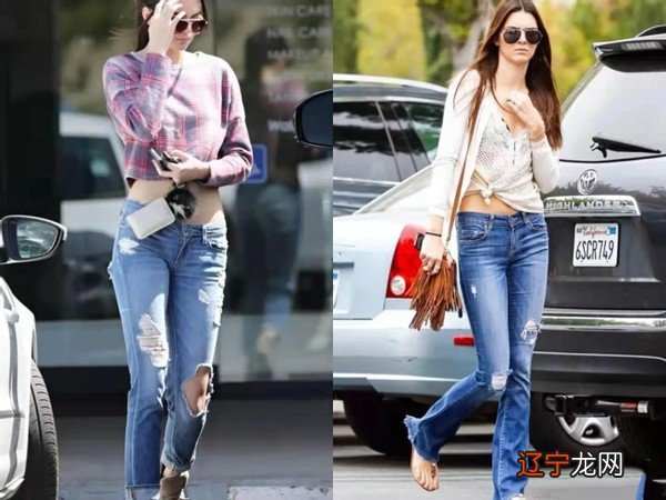 14岁苏瑞陪妈妈逛街!穿牛仔裤,裤腿湿半截,一件小蓝袄反复穿