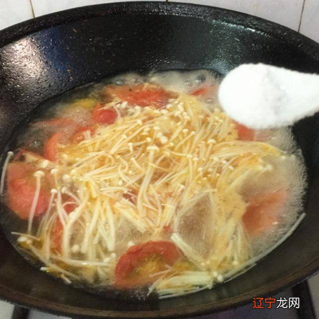 金针菇汤的做法