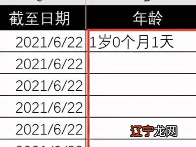 文档中前后的日期怎么能统一算出中间的多少年多少月