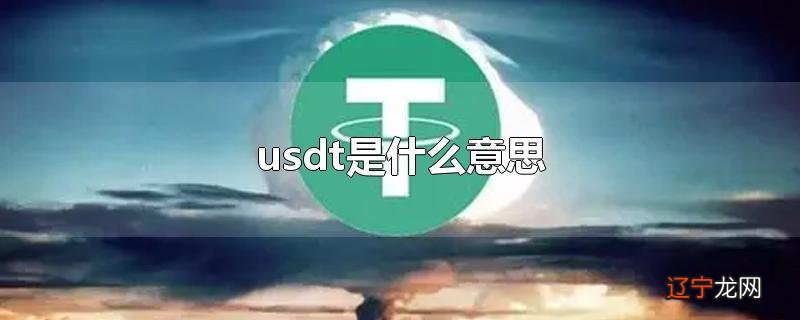 usdt是什么意思