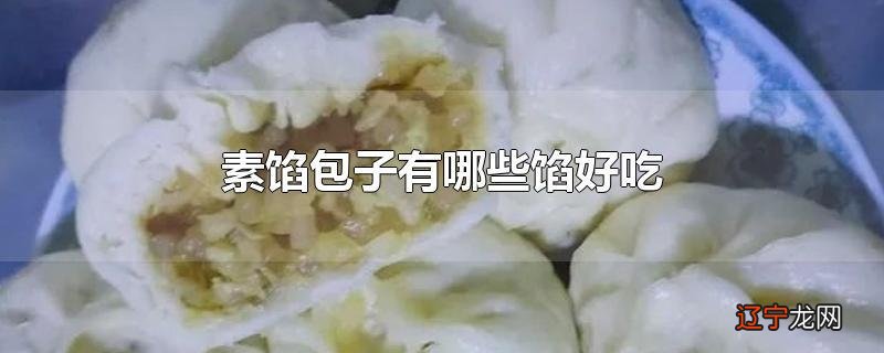素馅包子有哪些馅好吃