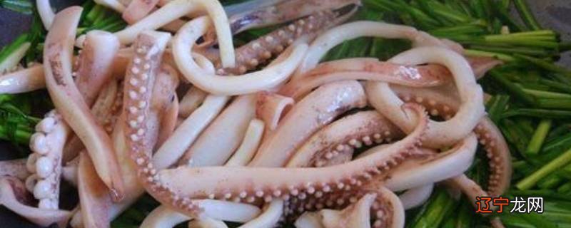 鱿鱼须外面紫色皮要去的吗