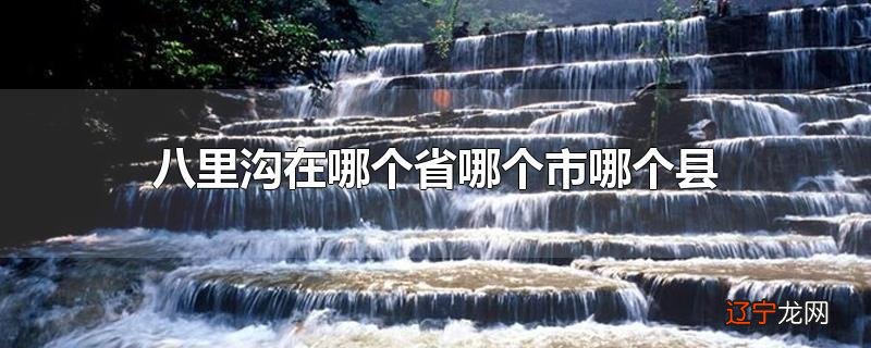 八里沟在哪个省哪个市哪个县