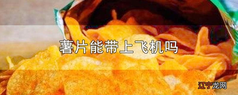 薯片能带上飞机吗
