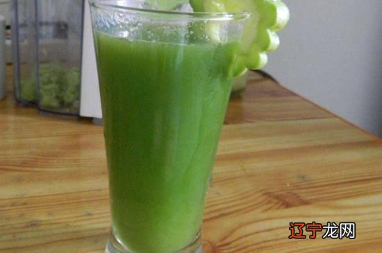 苦瓜芹菜汁功效与作用